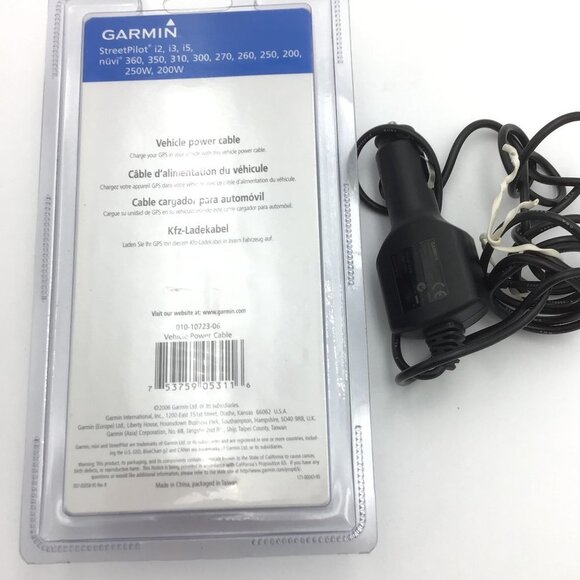 🌷2 - GARMIN VEHICLE POWER CABLES - Picture 2 of 2